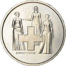 Coin, Switzerland, 5 Francs, 1974, Bern, EF(40-45), Copper-nickel, KM:52