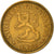 Moneda, Finlandia, 10 Pennia, 1971, BC+, Aluminio - bronce, KM:46