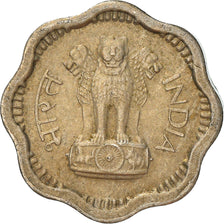 Coin, INDIA-REPUBLIC, 2 Naye Paise, 1962, EF(40-45), Copper-nickel, KM:11