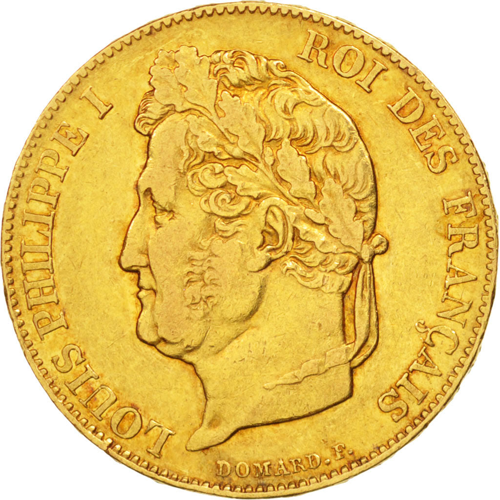 France, Louis-Philippe, 20 Francs, 1847, Paris, EF(40-45), Gold, KM:750.1