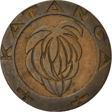 Münze, Katanga, Franc, 1961, SS, Bronze, KM:1
