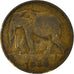 Coin, Belgian Congo, Franc, 1944, VF(30-35), Brass, KM:26