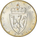 Moneta, Norvegia, Haakon VII, 10 Kroner, 1964, BB, Argento, KM:413