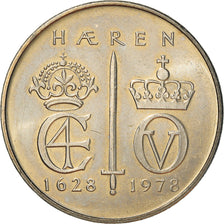 Coin, Norway, Olav V, 5 Kroner, 1978, EF(40-45), Copper-nickel, KM:423