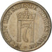 Coin, Norway, Haakon VII, Krone, 1955, VF(30-35), Copper-nickel, KM:397.2