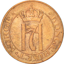 Coin, Norway, Haakon VII, 2 Öre, 1921, VF(30-35), Bronze, KM:371