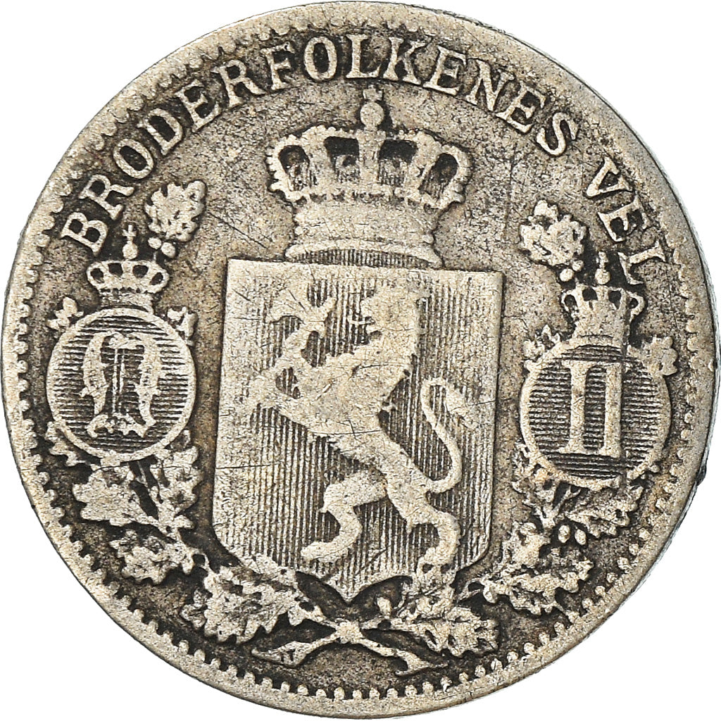 Monnaie, Norvège, 25 Öre, 1900, TB+, Argent, KM:360