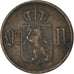 Moneta, Norvegia, Ore, 1899, MB+, Bronzo, KM:352
