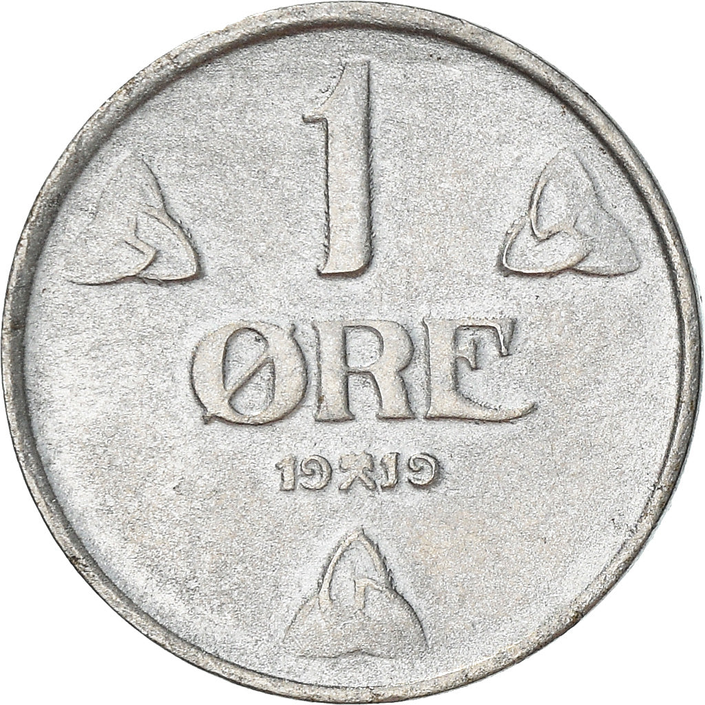 Coin, Norway, Haakon VII, Ore, 1919, EF(40-45), Iron, KM:367a