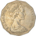 Coin, Australia, Elizabeth II, 50 Cents, 1971, Melbourne, EF(40-45)