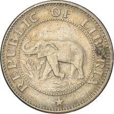 Coin, Liberia, 5 Cents, 1972, EF(40-45), Copper-nickel, KM:14