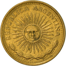 Coin, Argentina, 5 Pesos, 1976, EF(40-45), Aluminum-Bronze, KM:71