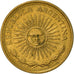 Coin, Argentina, 5 Pesos, 1976, EF(40-45), Aluminum-Bronze, KM:71