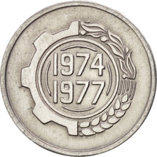Coin, Algeria, 5 Centimes, 1974, AU(55-58), Aluminum, KM:106
