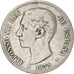 Coin, Spain, Alfonso XII, 5 Pesetas, 1875, Madrid, VF(30-35), Silver, KM:671