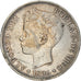 Monnaie, Espagne, Alfonso XIII, 5 Pesetas, Madrid, TB+, Argent, KM:707