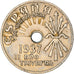 Coin, Spain, 25 Centimos, 1937, Vienna, EF(40-45), Copper-nickel, KM:753