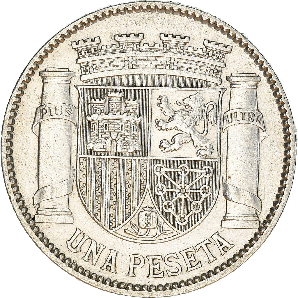 Coin, Spain, Peseta, 1933, Madrid, EF(40-45), Silver, KM:750