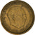 Moneda, España, Francisco Franco, caudillo, Peseta, 1960, BC+, Aluminio -