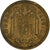 Moneda, España, Francisco Franco, caudillo, Peseta, 1960, BC+, Aluminio -