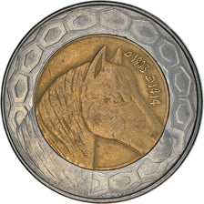 Coin, Algeria, 100 Dinars, 1993, Algiers, VF(30-35), Bi-Metallic, KM:132