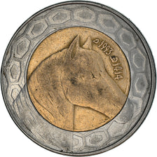 Moeda, Argélia, 100 Dinars, 1993, Algiers, VF(30-35), Bimetálico, KM:132