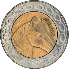 Moneta, Algieria, 100 Dinars, 2010, Algiers, EF(40-45), Bimetaliczny, KM:132