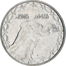 Coin, Algeria, 2 Dinars, 2005, Algiers, EF(40-45), Stainless Steel, KM:130