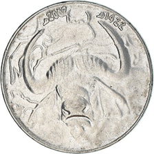 Coin, Algeria, Dinar, 2002, Algiers, EF(40-45), Stainless Steel, KM:129