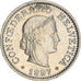 Coin, Switzerland, 10 Rappen, 1997, Bern, EF(40-45), Copper-nickel, KM:27