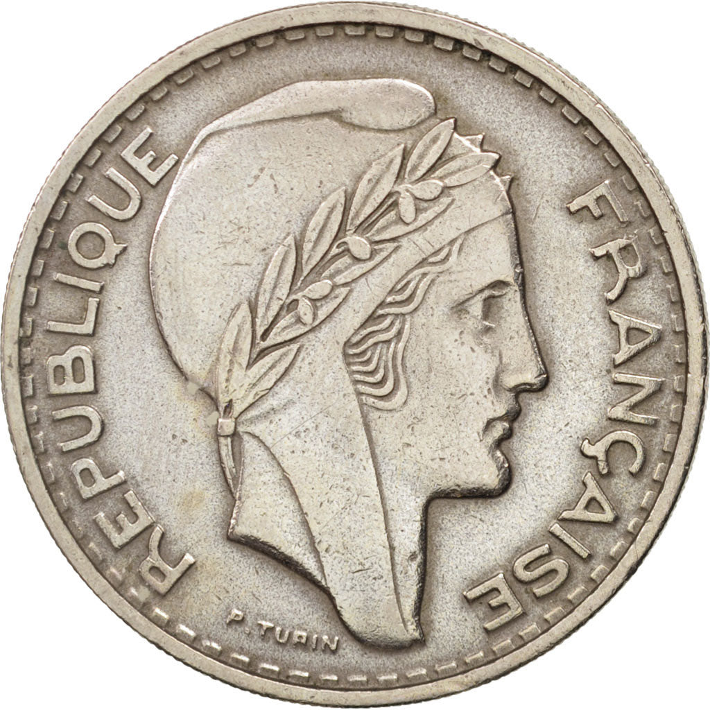 Coin, Algeria, 100 Francs, 1950, Paris, EF(40-45), Copper-nickel, KM:93