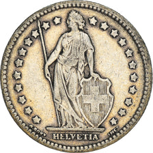 Coin, Switzerland, Franc, 1914, Bern, VF(30-35), Silver, KM:24