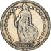 Coin, Switzerland, Franc, 1914, Bern, VF(30-35), Silver, KM:24