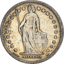 Coin, Switzerland, Franc, 1921, Bern, VF(30-35), Silver, KM:24