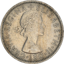 Monnaie, Grande-Bretagne, Elizabeth II, Florin, Two Shillings, 1959, TTB