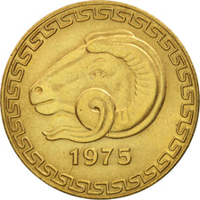 Algeria, 20 Centimes, 1975, AU(55-58), Aluminum-Bronze, KM:107.2