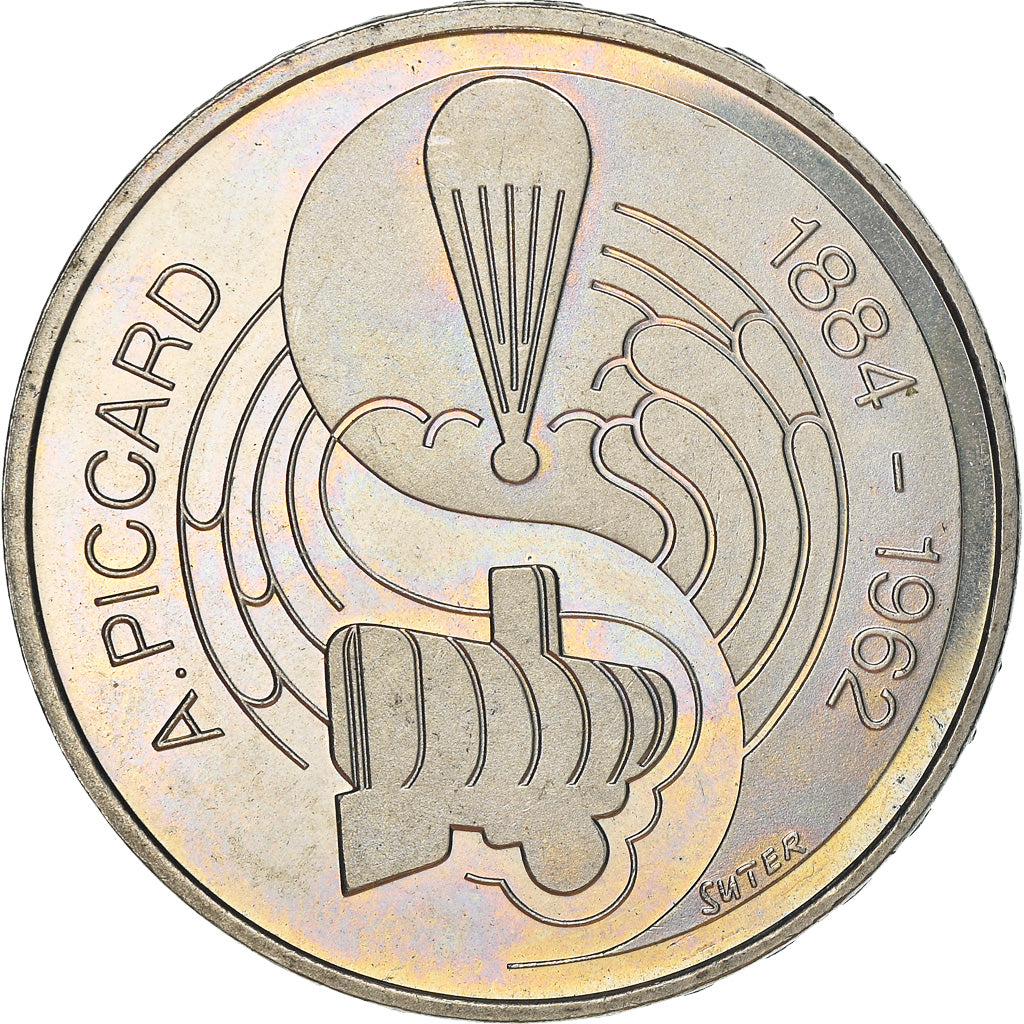 Coin, Switzerland, 5 Francs, 1984, Bern, EF(40-45), Copper-nickel, KM:63