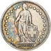 Coin, Switzerland, Franc, 1931, Bern, VF(30-35), Silver, KM:24