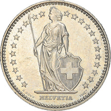 Coin, Switzerland, Franc, 1985, Bern, AU(55-58), Copper-nickel, KM:24a.3
