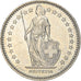 Moneta, Szwajcaria, Franc, 1985, Bern, AU(55-58), Miedź-Nikiel, KM:24a.3