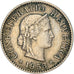 Monnaie, Suisse, 5 Rappen, 1953, Bern, TB+, Cupro-nickel, KM:26