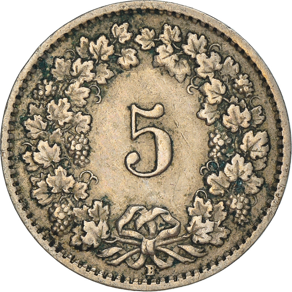 Monnaie, Suisse, 5 Rappen, 1953, Bern, TB+, Cupro-nickel, KM:26