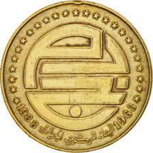 Moneda, Algeria, 50 Centimes, 1988, MBC, Aluminio - bronce, KM:119