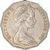 Coin, Australia, Elizabeth II, 50 Cents, 1971, Melbourne, EF(40-45)