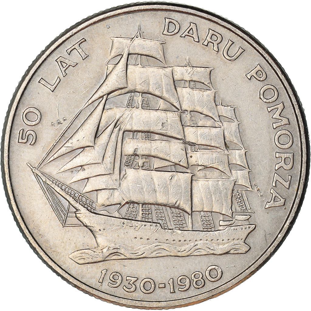 Coin, Poland, 20 Zlotych, 1980, Warsaw, EF(40-45), Copper-nickel, KM:112