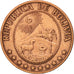 Bolivia, 5 Centavos, 1965, EF(40-45), Copper Clad Steel, KM:187