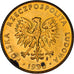 Munten, Polen, 10 Zlotych, 1990, Warsaw, ZF+, Tin, KM:152.2