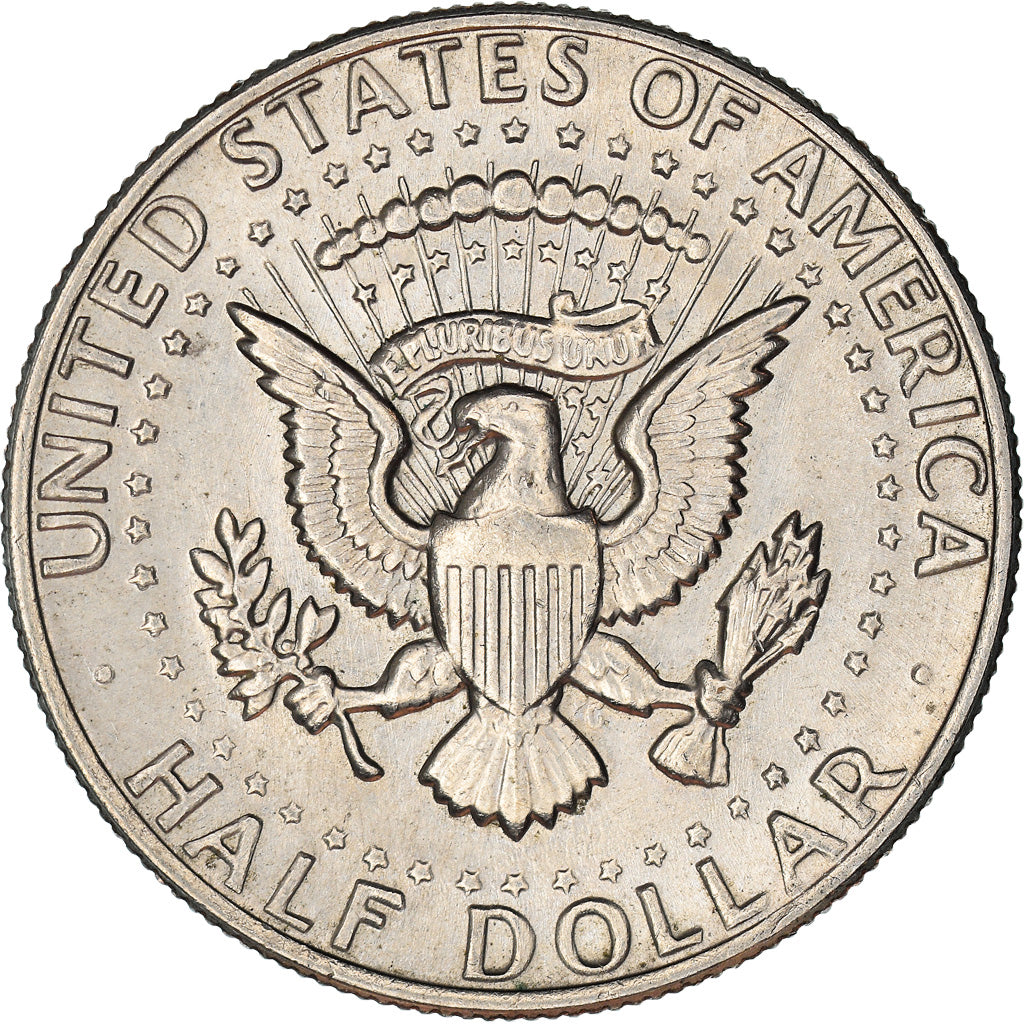 Coin, United States, Kennedy Half Dollar, Half Dollar, 1974, U.S. Mint