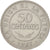 Moneta, Bolivia, 50 Centavos, 1987, BB, Acciaio inossidabile, KM:204