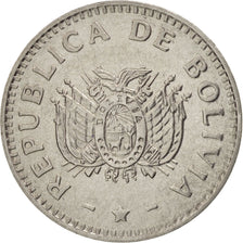 Bolivia, 10 Centavos, 1991, MS(60-62), Stainless Steel, KM:202